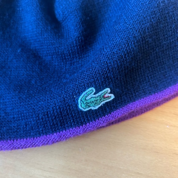 Lacoste wool reversible beanie - Picture 5 of 6
